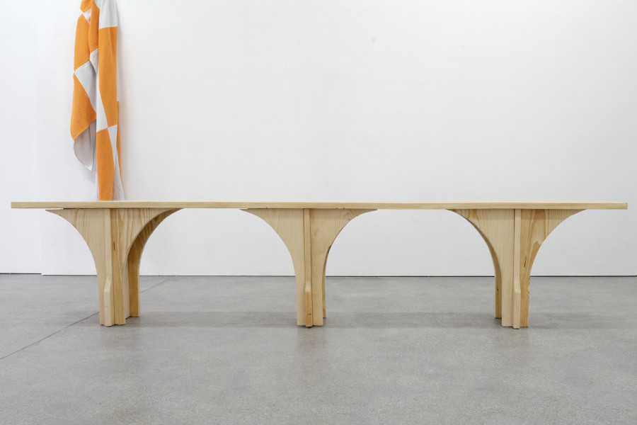 Exhibition view, Making Kin, Making Place, Espace 3353, 2023-2024. Photo credit: Yul Tomatala