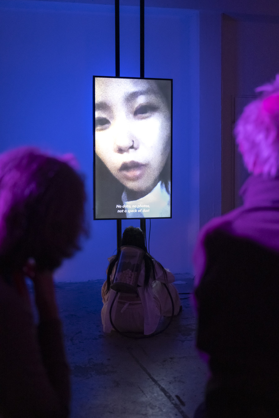 Nicola Genovese, Desireless, performance (with Daeun Park), curated by Francesco Urbano Ragazzi, produced by Fabriktheater Rote Fabrik, 2023.