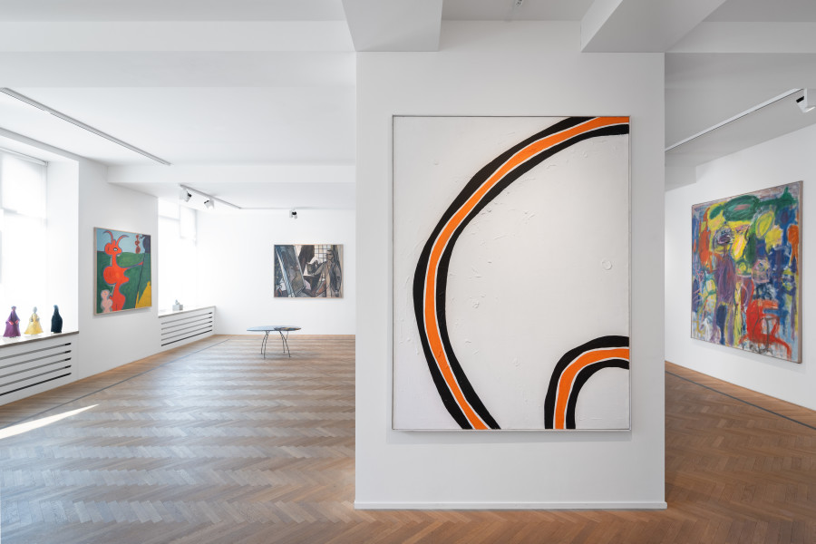 Installation view of Werner Frei, 'The Modernist and his view ahead. Works from 1930-1980', 2025, Galerie Fabian Lang, Zürich. Courtesy of the artist and Galerie Fabian Lang. © Fabian Lang