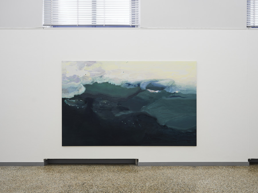 Ausstellungsansicht Dimitra Charamandas, Tides, Kunstmuseum Solothurn, 17.9.-31.12.23, Detail Shifting Alliances, Foto: David Aebi