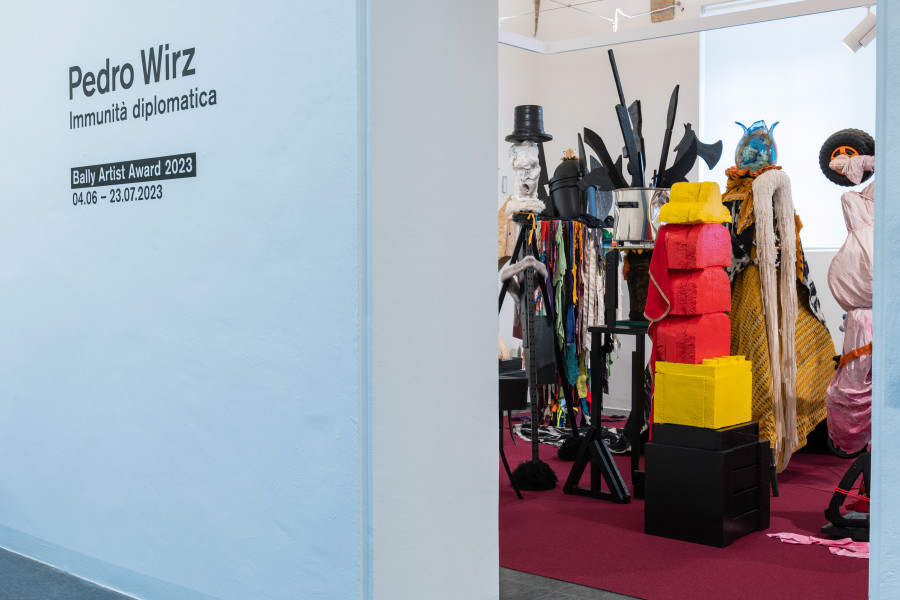 Installation view “Pedro Wirz. Diplomatic Immunity” © MASI Lugano, photo: Luca Meneghel