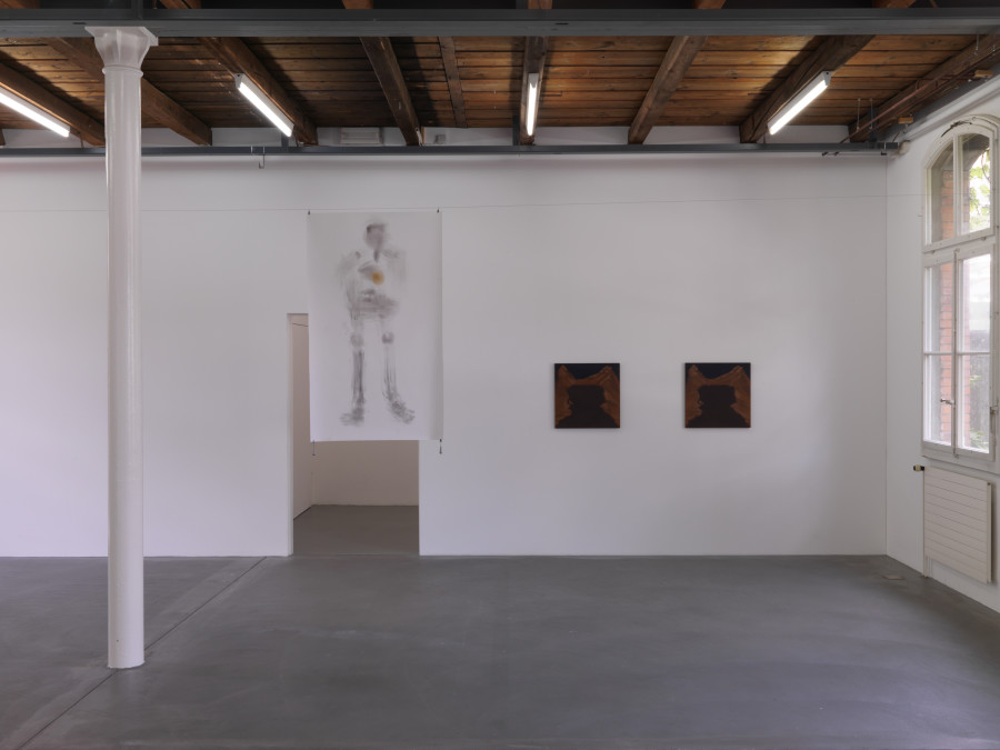 Exhibition view, Georgia Sagri, Case_L, Kunsthalle Friart Fribourg, 2022, Photo Stathis Mamalakis ©Georgia Sagri