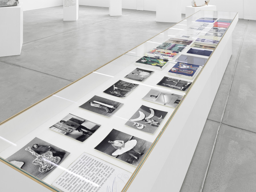Installation view, Franz West, Die frühen Werke / Early Works, Galerie Eva Presenhuber, Maag Areal, Zurich, 2025. © Archiv Franz West © Estate Franz West. Courtesy the artist and Galerie Eva Presenhuber, Zurich / Vienna. Photo: Stefan Altenburger Photography, Zürich