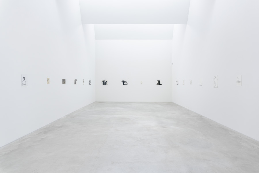 Silvia Bächli, Ausstellungsansicht Dass eins zum anderen wurde. Welches welches ist?, Kunst Museum Winterthur, 2024. Foto: Reto Kaufmann, Zürich