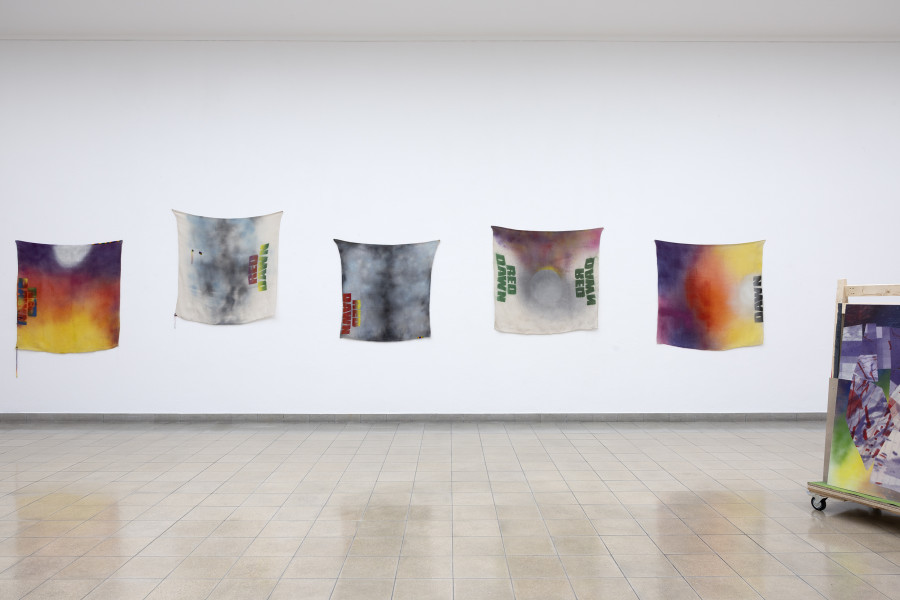 Rochelle Feinstein, The Today Show, installation view, Kunsthaus Glarus, 2025. Photo: Gina Folly. Courtesy the artist and Candice Madey Gallery