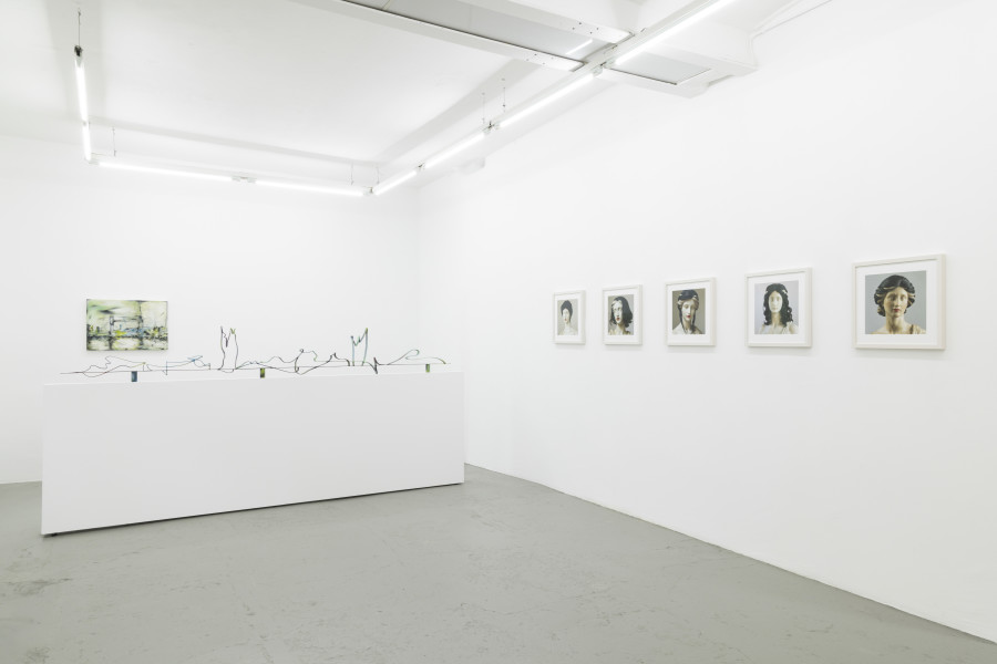 Installation view, Positive Paradox, Héloïse Chassepot & Swetlana Heger, KALI Gallery, Luzern, 2025. Credit photo: Liv Burkhard