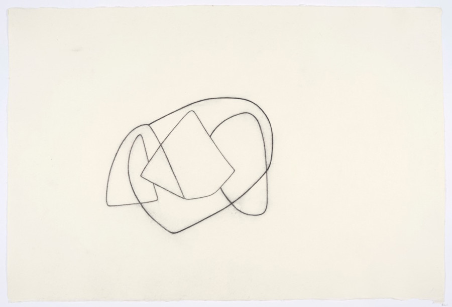 Abraham David Christian (Düsseldorf *1952) The Essence of Instruction 15 Zeichnungen von 29, 2012 Graphit auf Papier, 69 x 101 cm Privatbesitz Bern/ Bondo. Exhibition "Abraham David Christian. Beyond language" Bündner Kunstmuseum, September 16, 2023 to January 7, 2024.