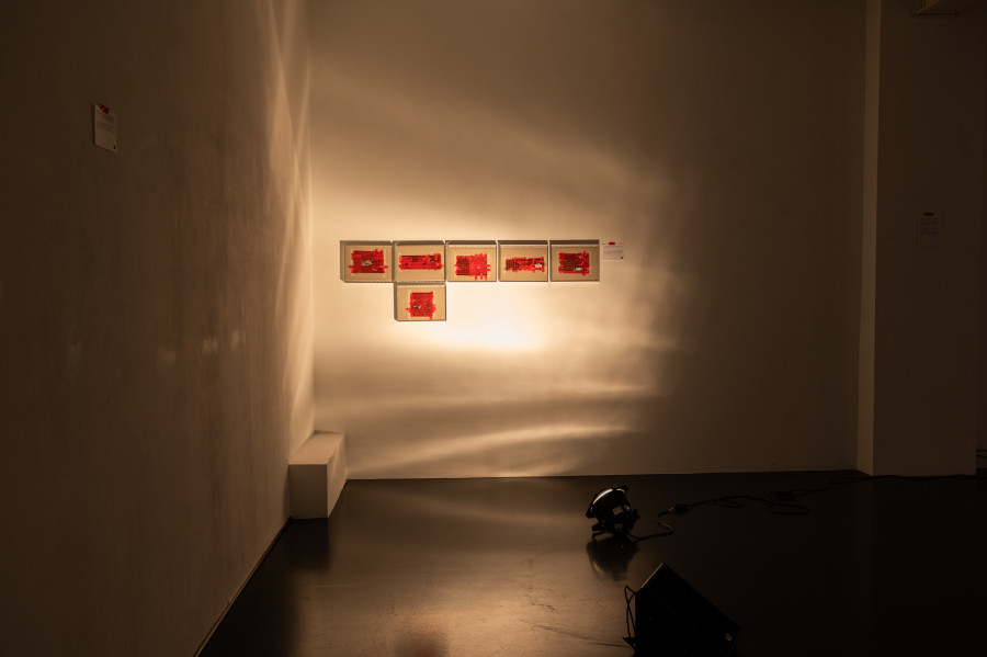 Tarlan Lotfizadeh: Bearing Witness to a Missing Testimony, installation views, 2023, Kunstraum Aarau.