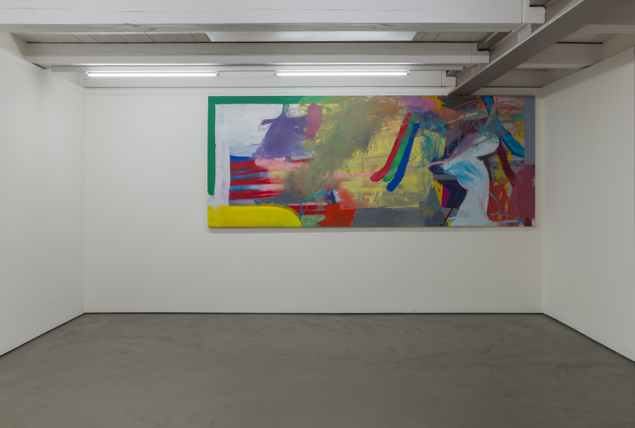 Exhibition view, Lipp & Leuthold, The Only Way to Feed Me Fruits is a Cake, Noha Mokhtar, Benzeholz, 2025.