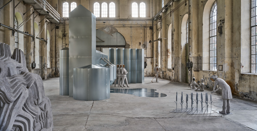 Anna Hulačová, 'Bucolica', Kunstraum Dornbirn, 2025, Photo Günter Richard Wett, © Anna Hulačová, courtesy of the artist and hunt kastner, Prague.