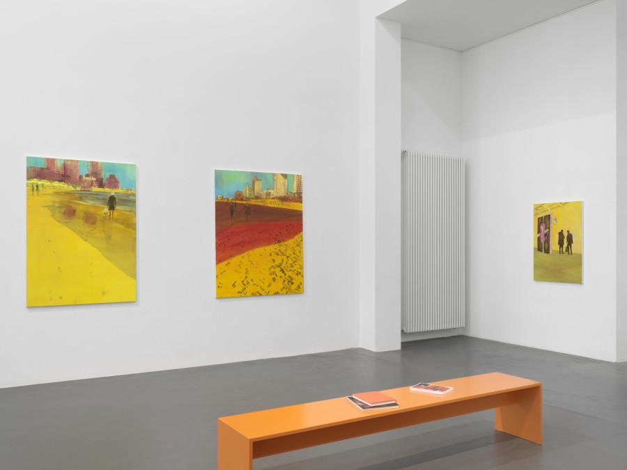 Installation view of Caro Niederer, Slowed down, Barbara Seiler.