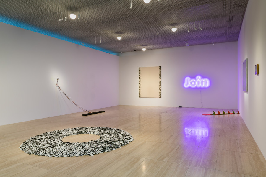 Siren Songs / Sinister Sirens, Installation view, 2023. Photo: Kilian Bannwart