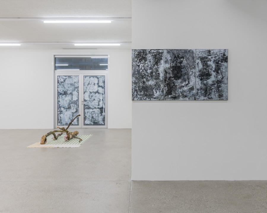 Exhibition View Yun Choi Solo Show « The Lounge » at CALM – Centre d’Art La Meute, Lausanne, 2023 / Photo: Théo Dufloo / Courtesy the artist and CALM – Centre d’Art La Meute