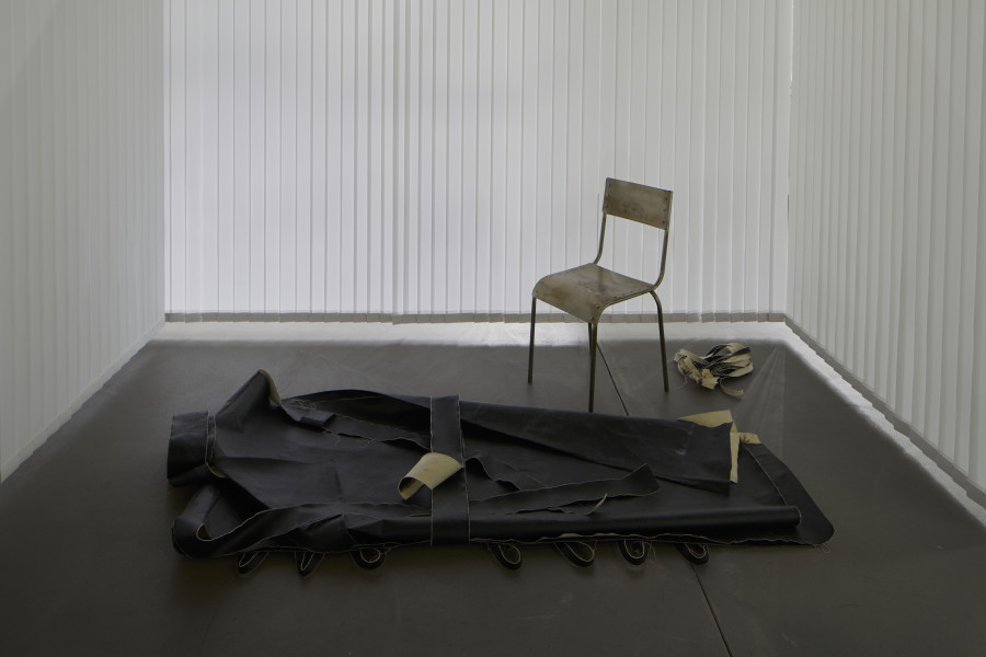 Azize Ferizi, father figure , 2025. Photo: Guillaume Python. Courtesy of the artist and Kunsthalle Friart Fribourg