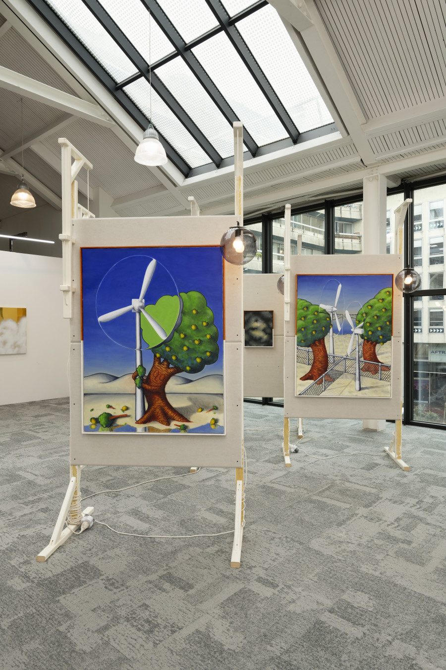 Exhibition view, The Salon, Thomas Jeppe, SALTS, 2024. Photo credit: Aurélien Mole