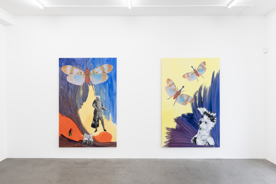 Exhibition view, Bada-Bing!, Monster Chetwynd, Galerie Gregor Staiger, Zurich, 2025. Photo: Galerie Gregor Staiger