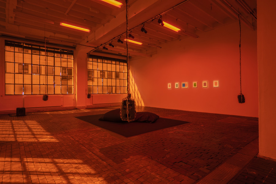 Vue d’exposition de Swiss Emerging Artist Prize 2022 au Centre d’Art Contemporain Genève (13.05.2022‒07.08.2022). © Centre d’Art Contemporain Genève. Photo : Julien Girard