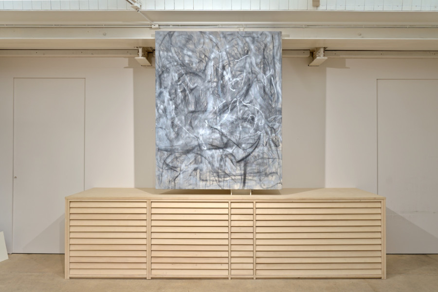 Exhibition view, Peppi Bottrop, MoonGoons, Galerie Knoell, 2023. © Courtesy of the artist and Meyer Riegger Berlin / Karlsruhe / Basel. Photo: Nicolás Sarmiento