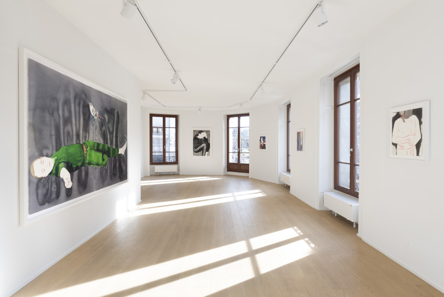 Exhibition view, Françoise Pétrovitch, Se fier aux apparences, Wilde, 2025. Photo credit: Studio Eric Bergoend. Courtesy of the artist and Wilde