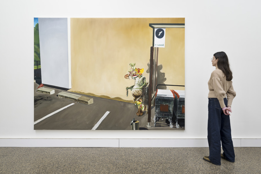 Exhibition view, Léopold Rabus: Monde en digestion, 08.02. – 12.04.2024. Wilde Basel. Photo: Andreas Zimmermann