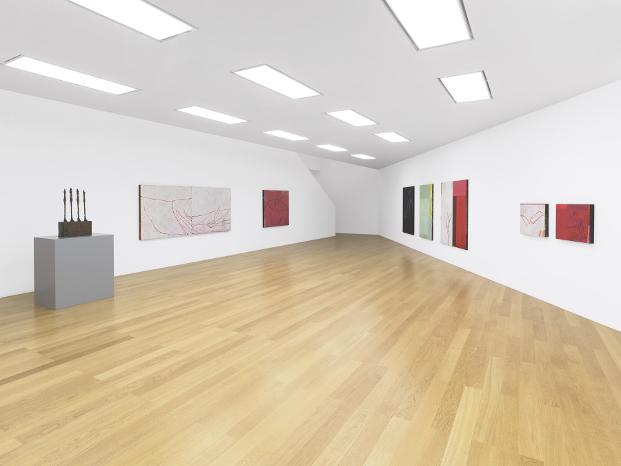 Exhibition view, Paco Knöller: Beneath Me, the Sky. With works from the Hilti Art Foundation, Kunstmuseum Liechtenstein with Hilti Art Foundation, 07.05.–15.10.2023, Photo: Günter König.