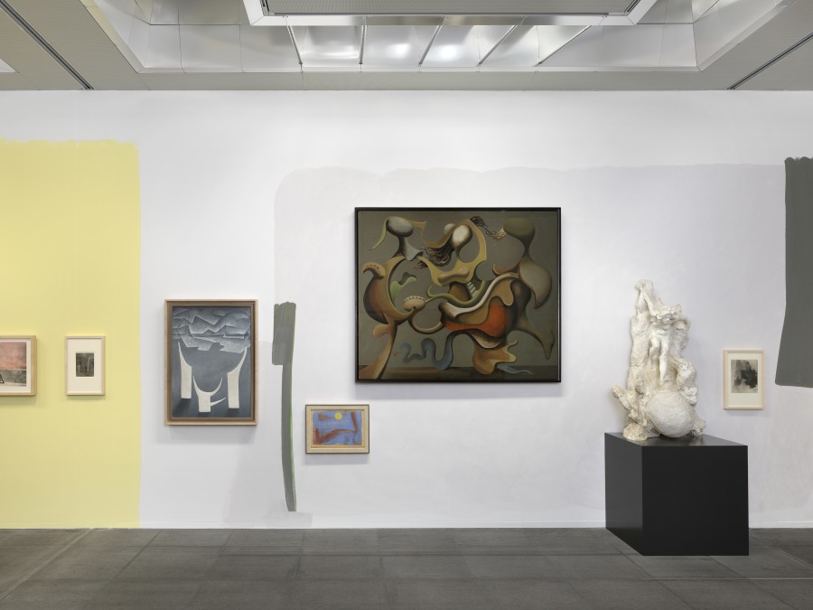 Installation view ‘Collection intervention by Amy Sillman’, Kunstmuseum Bern, 2025, photo: © Annik Wetter