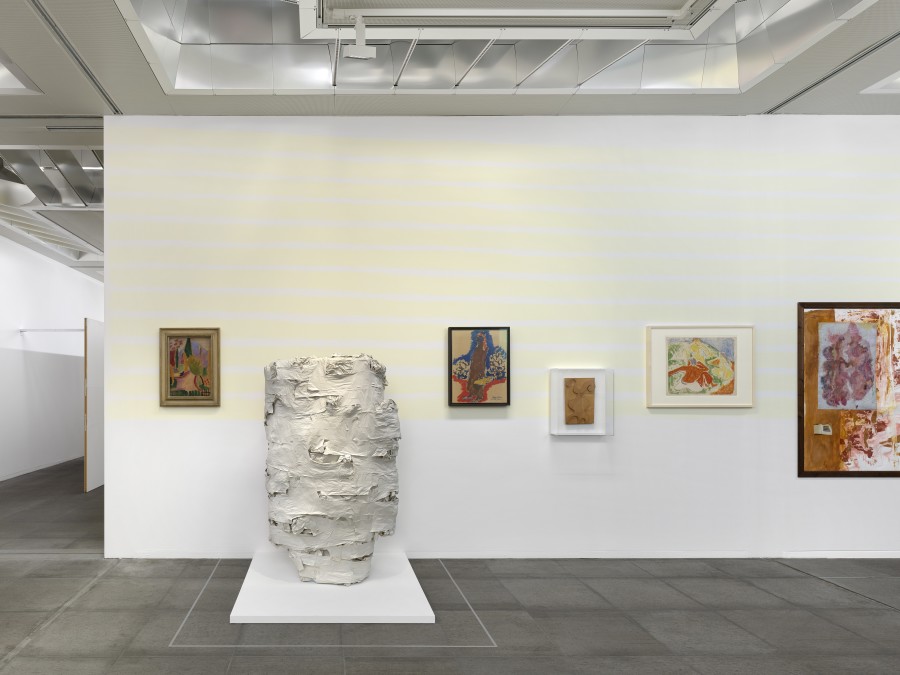 Installation view ‘Collection intervention by Amy Sillman’, Kunstmuseum Bern, 2025, photo: © Annik Wetter
