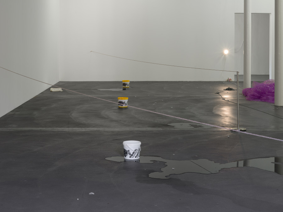 Jason Dodge, installation view, Kunsthalle Friart Fribourg, 2026. Photo: Cedric Mussano