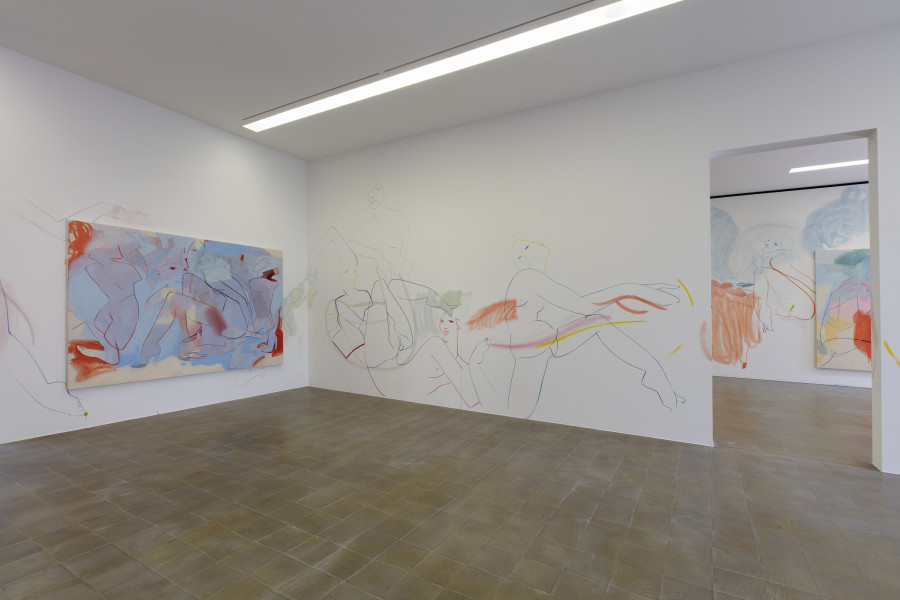 France-Lise McGurn, Bodytronic, 2020, Ausstellungsansichten / vues d’expositon / exhibition views Kunsthaus Centre d’art Pasquart, Biel/Bienne; Courtesy the artist and Simon Lee Gallery, London. Photos: Stefan Rohner.
