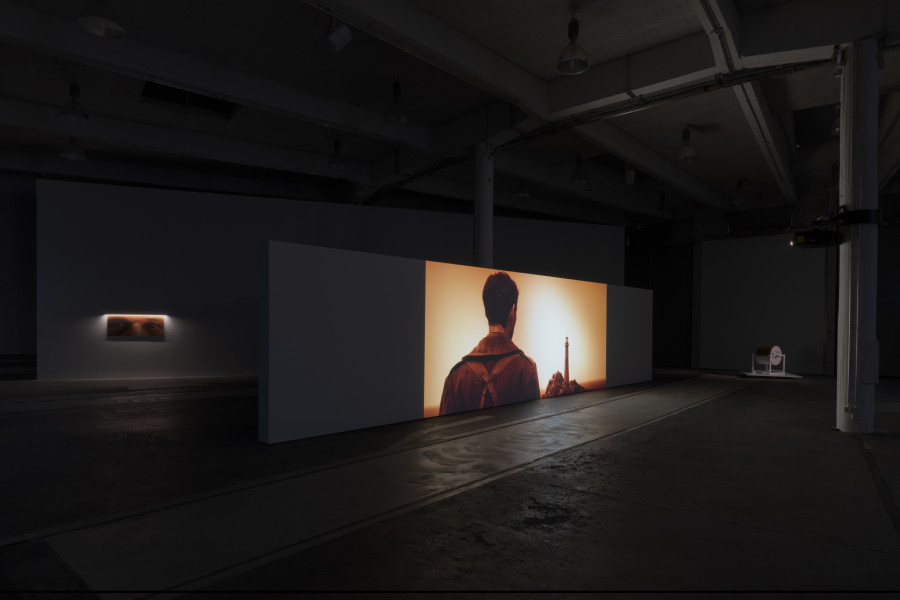 Exhibition view, Atiéna R. Kilfa, Wonder Lust, 2025, LOK by Kunstmuseum St.Gallen, February 8 – July 6, 2025 © Kunstmuseum St. Gallen, photo: Sebastian Stadler
