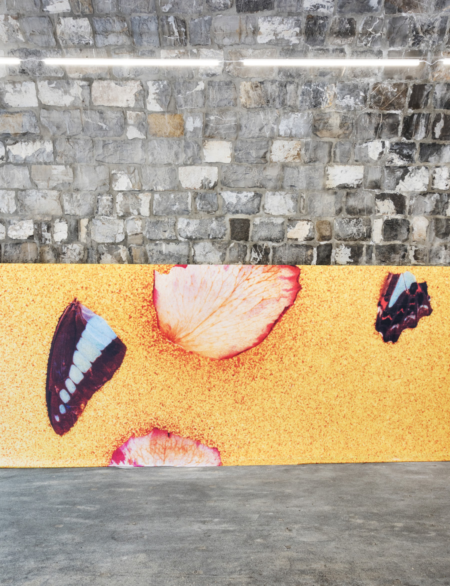 Installation view, Marius Glauer, FREEZE, Bad Posture, 2024. Photo credit: Remy Ugarte Vallejos