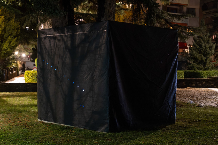 Installation view, Richard Jean, Trous Noirs, Lemme, 2023-2024. Photo credit: Romain Iannone