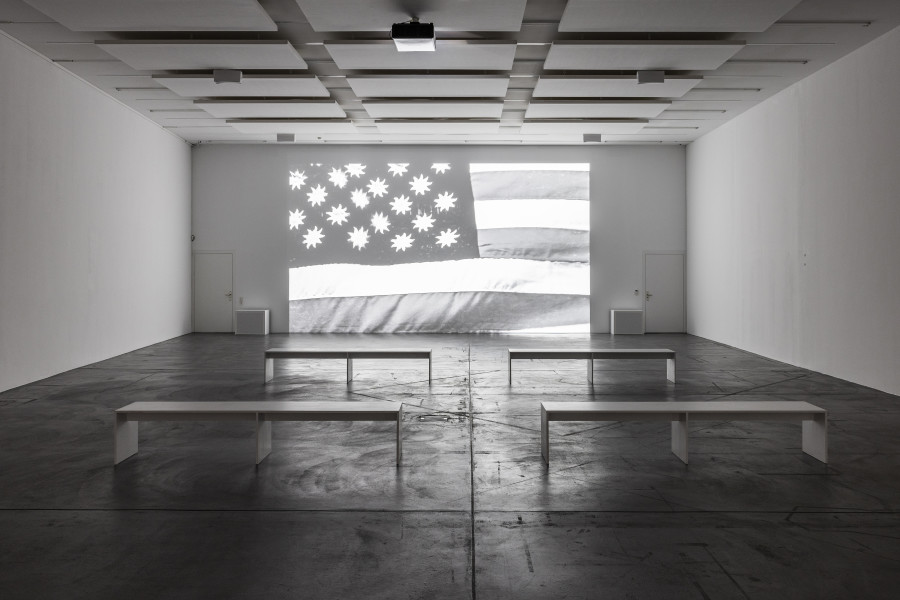 Installation view, Arthur Jafa, SloPEX, Luma Westbau, 2023. Photo credit: Nelly Rodriguez
