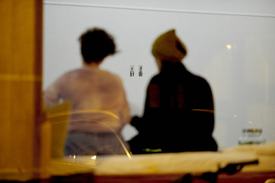Installation view, Sweet Crip, KRONE COURONNE, 2023. Credits © Alizée Quinche