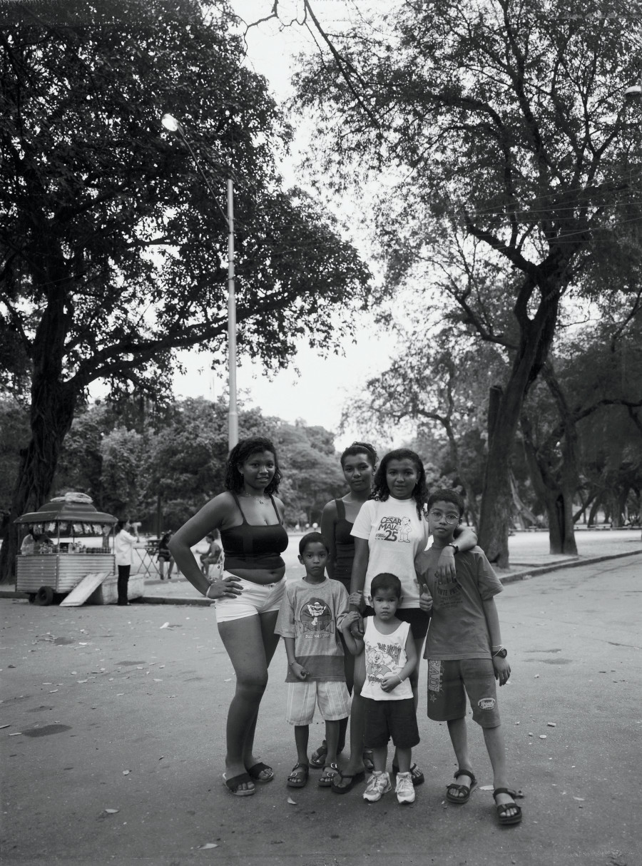 Sunday Afternoon, 1999 (detail). 57 vintage silverprints, framed, each 32 x 25 cm, Ed. 3/3 + 2 AP