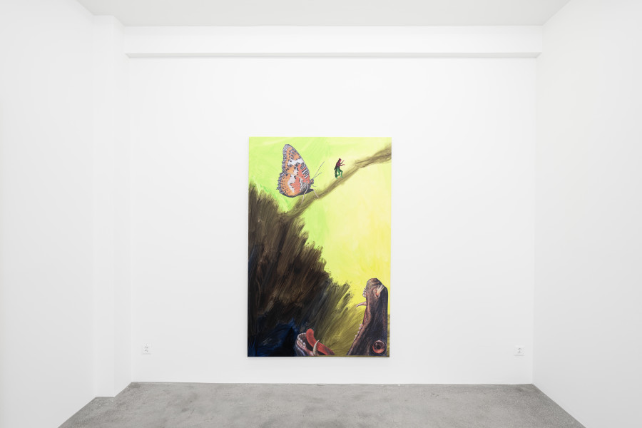 Exhibition view, Bada-Bing!, Monster Chetwynd, Galerie Gregor Staiger, Zurich, 2025. Photo: Galerie Gregor Staiger