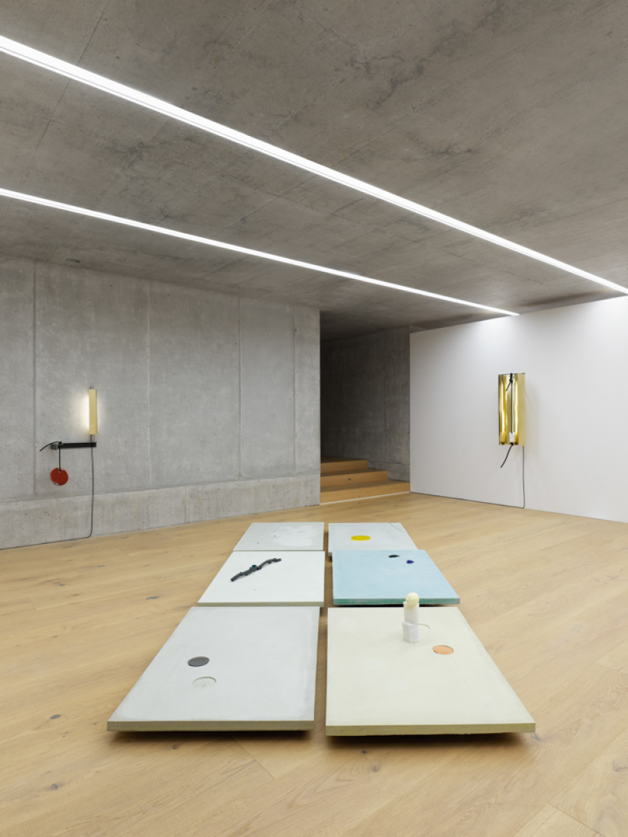 Exhibition view, Cristian Andersen, Echo Chamber, Grieder Contemporary, 2023-2024. Photo credit: Conradin Frei