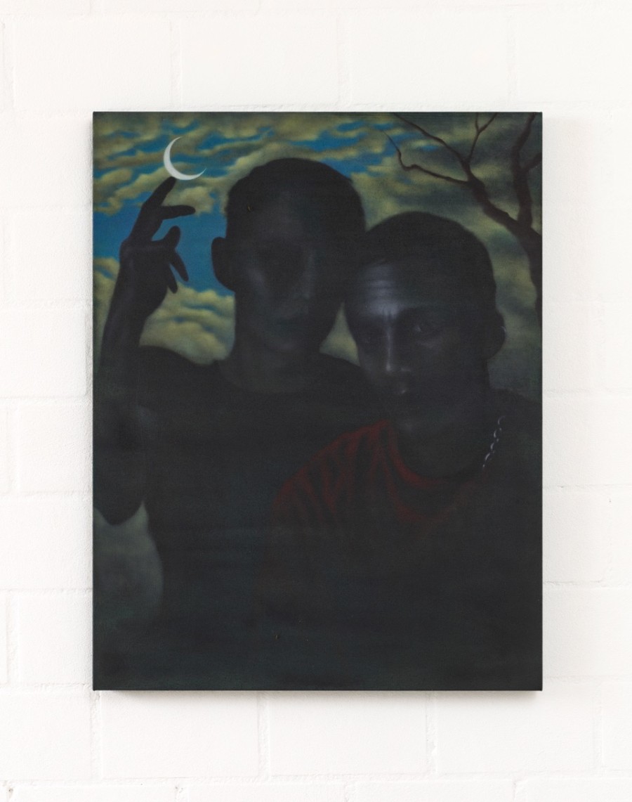 Exhibition view, David Weishaar, Eyelids, towards Night, flatmarkus, Zürich, 2026.