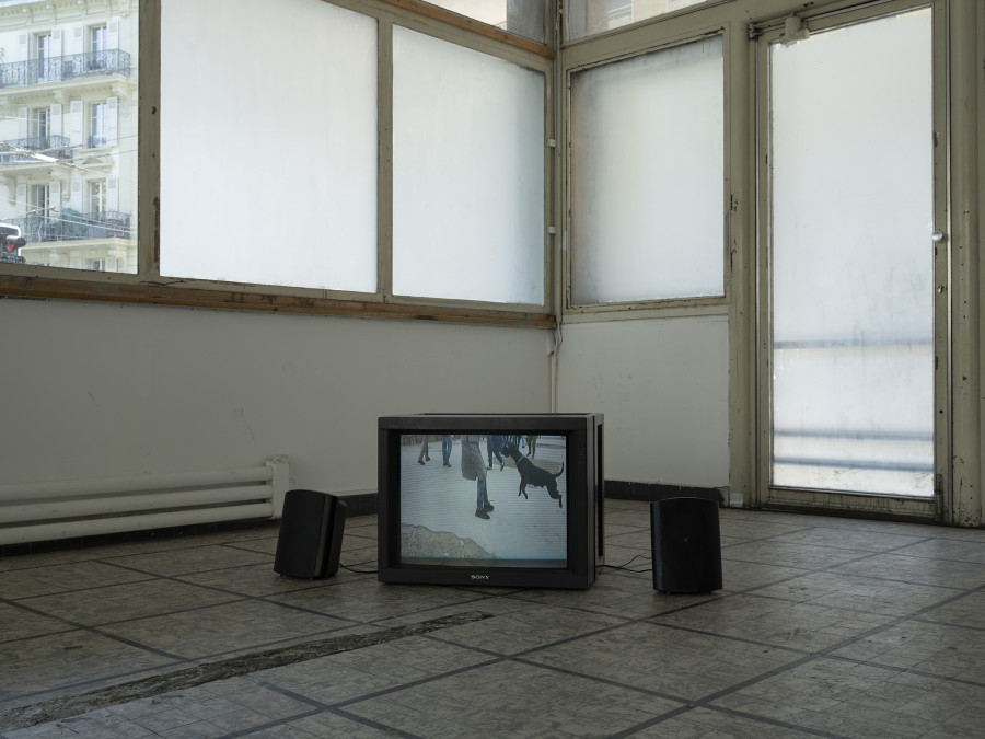 Installation view, Roman Selim Khereddine, Hard-Won Images 2, Tunnel Tunnel, 2022. Photo: Julien Gremaud