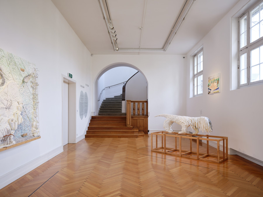 Lin May Saeed, exhibition views, Kunsthalle Bern, 2026. Photo: David Aebi. Courtesy: Estate Lin May Saeed; Jacky. Strenz, Frankfurt am Main.