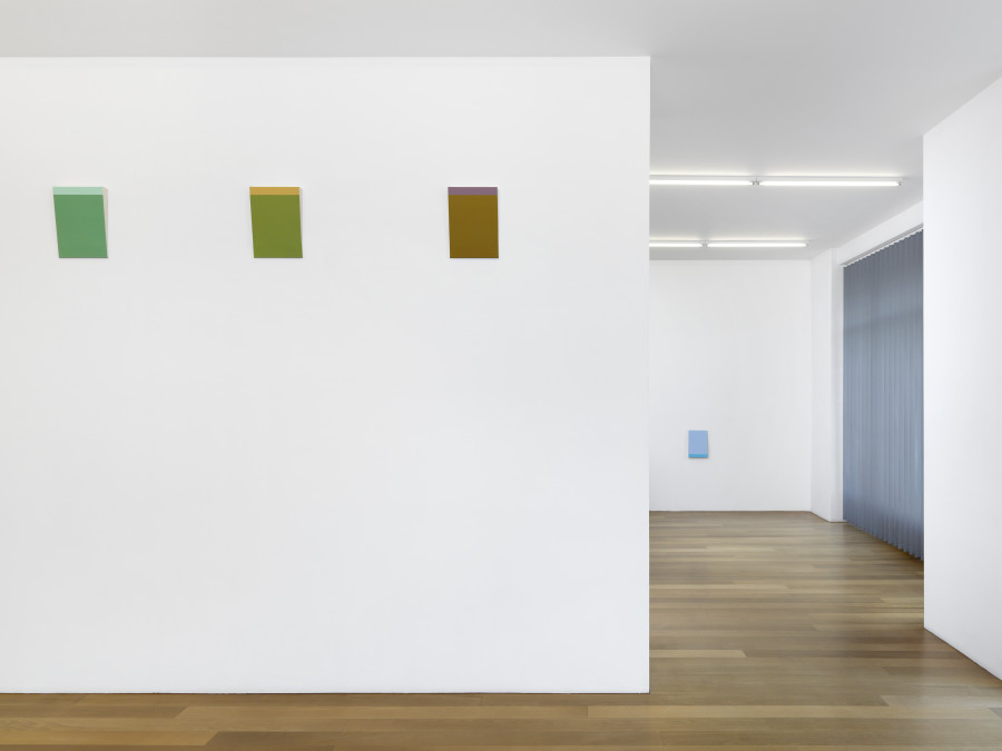 Exhibition view, Stéphane Dafflon, Tilted + Blurred, xippas, 2023. Photo credit: Annik Wetter