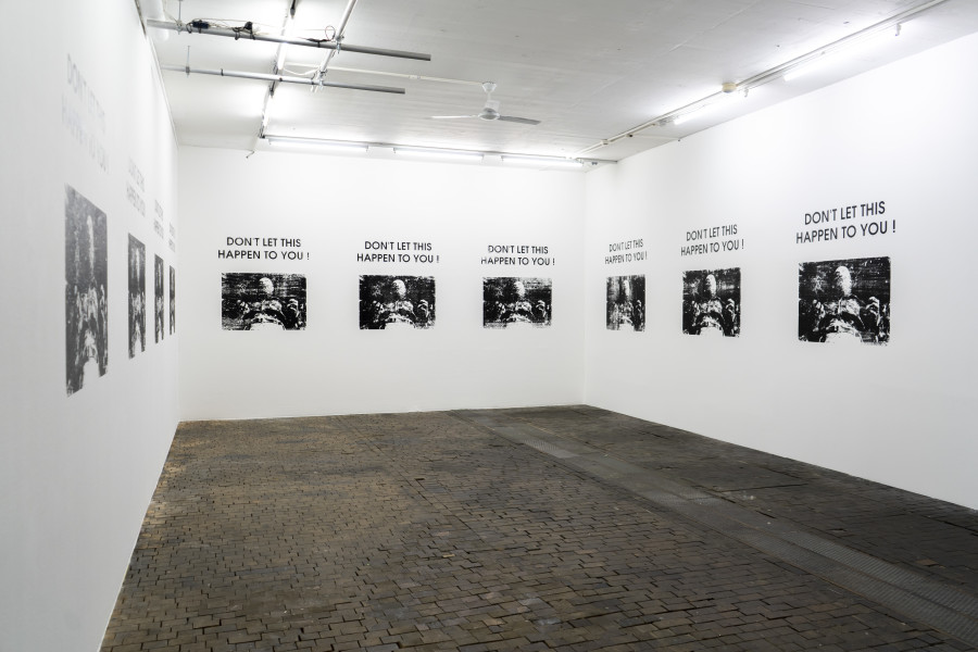 Vue d’exposition de Dialogue of the Dogs de Will Benedict au Centre d’Art Contemporain Genève (15.10.2022‒18.12.2022). © Centre d’Art Contemporain Genève. Photo : Julien Girard