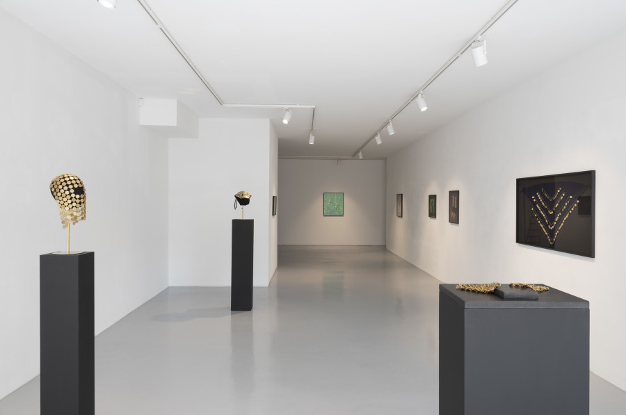 Exhibition view, Khaled Jarrar, Wounds To Close, Wilde, 2023. Photo Eric Bergoend