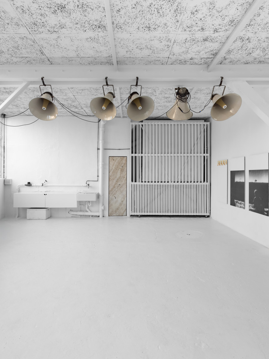 Exhibition view, Livia de Goumoëns, A Horse collection from or for Vanessa Rossetto/a sound recollection, KISSED THEN BURNED, Geneva, 2026. Photo credit: Antoni Aeby