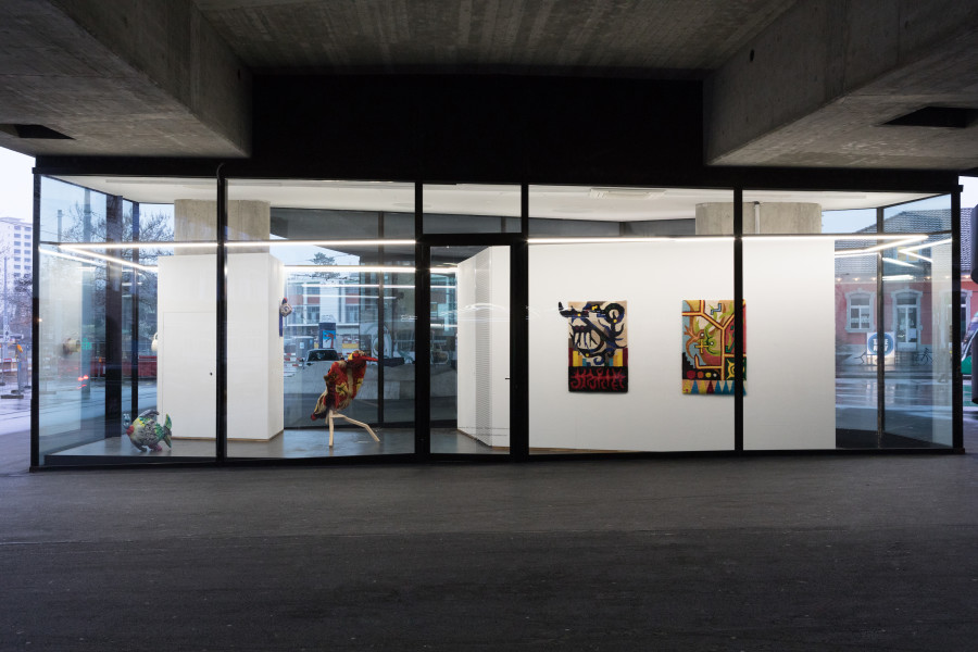 The Sun and the Moon, Installation view, 2021. VITRINE, Basel. Courtesy of VITRINE London/Basel.