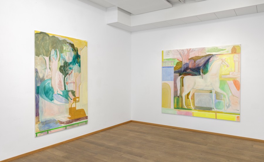 Installation view, Ralph Bürgin, Forum, Livie Gallery, 2025, Photos: Esther Mathis