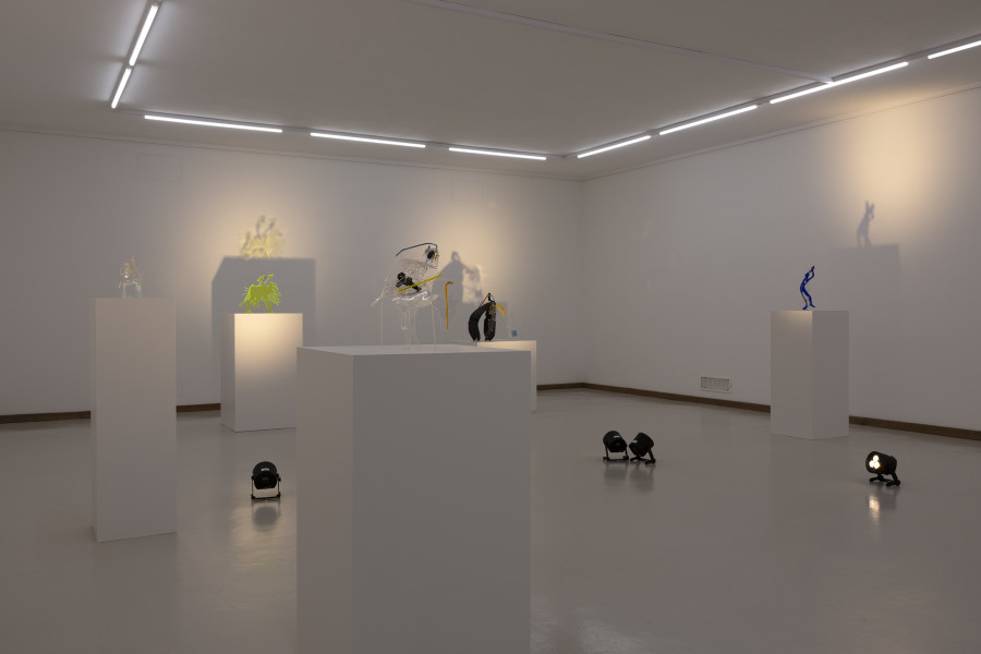 Linda Bilda, Die goldene Welt, installation view, Kunsthaus Glarus, 2025. Photo: Gina Folly