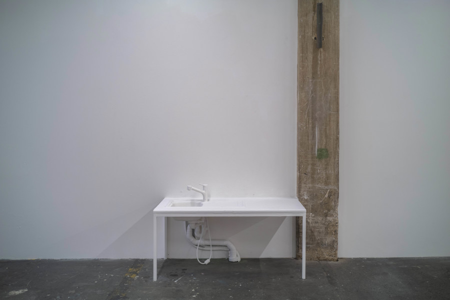 Exhibition view, Surely Tomorrow, Hugo Baud & Olive B. Godlee, Espace Sébeillon, Lausanne, 2025. Photo credit: Daniel Walcher